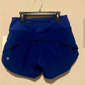 Lululemon speed shorts